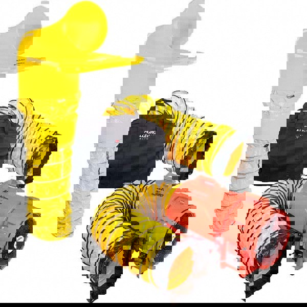 Blower & Fan Kits; Type: Axial Blower Kit; Kit Type: Axial Blower Kit; Type of Power: Electric (AC); Inlet/Outlet Size (Inch): 12; Cubic Feet per Minute (CFM): 1842.00; Air Flow: 1842.00 cu ft; Horsepower (HP): 1.00; Horse Power: 1.0 hp old; 1.0 hp; Explo